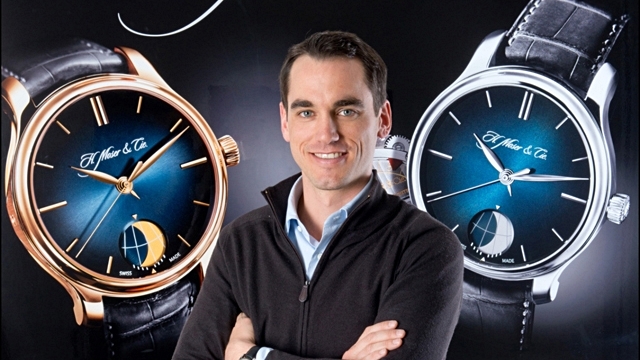 Edouard Meylan, chàng kỹ sư kiêm thạc sĩ quản trị kinh doanh, hiện là CEO của H. Moser & Cie.